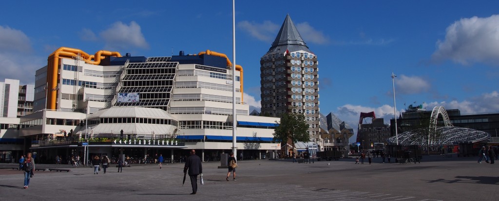 Library, Cube Houses, Pencil Building & Blaak station