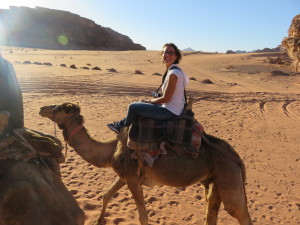 Camel riding