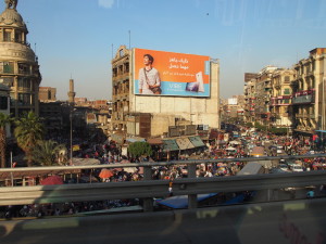 The streets and markets of Cairo