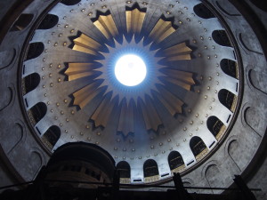 Ceiling above the Tomb of Jesus