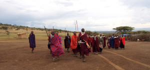 Maasai Village Welcome