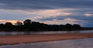 Sunset over the Luangwa River