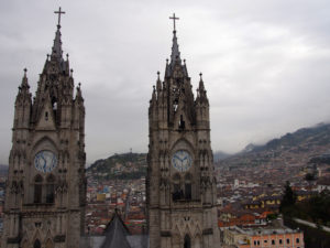 View of Quito from the Basilica Tower