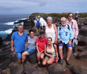 Group photo of family and friends