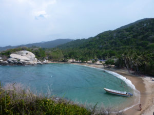 Playa Cabo San Juan in Tayrona National Park