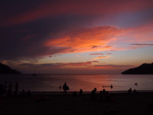 Sunset on Playa Taganga