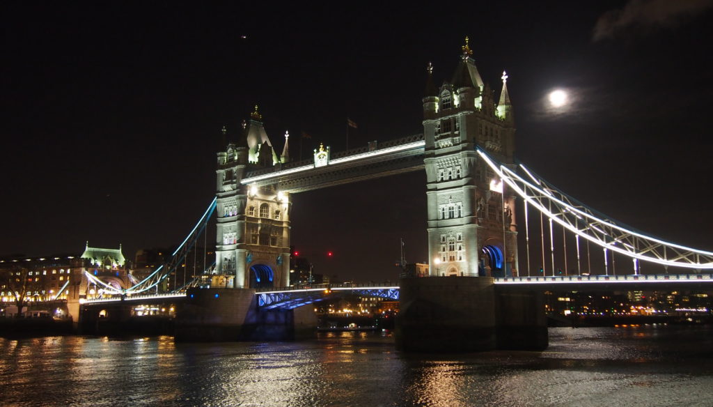Tower Bridge by Night, London