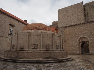 Onofrio Fountain, inside Pile Gate of Dubrovnik old town