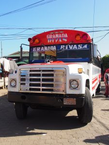 Chicken Bus from Granada, Nicaragua