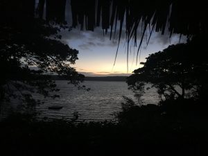 Sunrise at Laguna de Apoyo