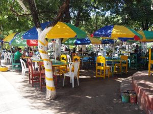 Vigoron stall in Granada's central park