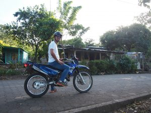 Riding through Balgüe