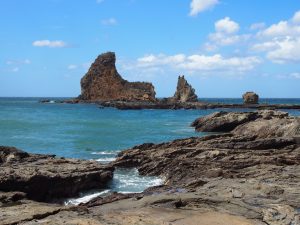 Rocky outcroppings of Play Maderas