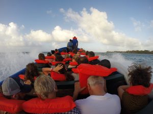 Panga Ride to Little Corn Island